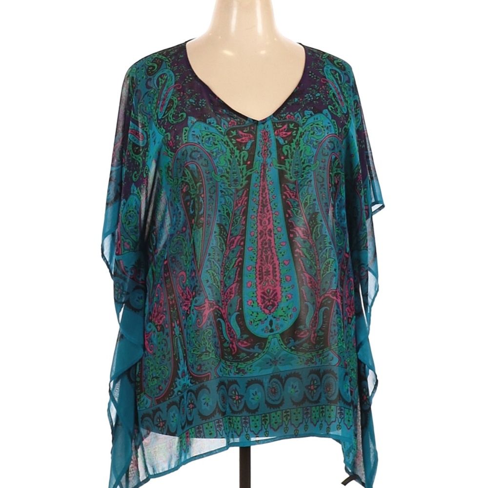 Lane Bryant | Paisley Print Tunic Top | Size 18/20